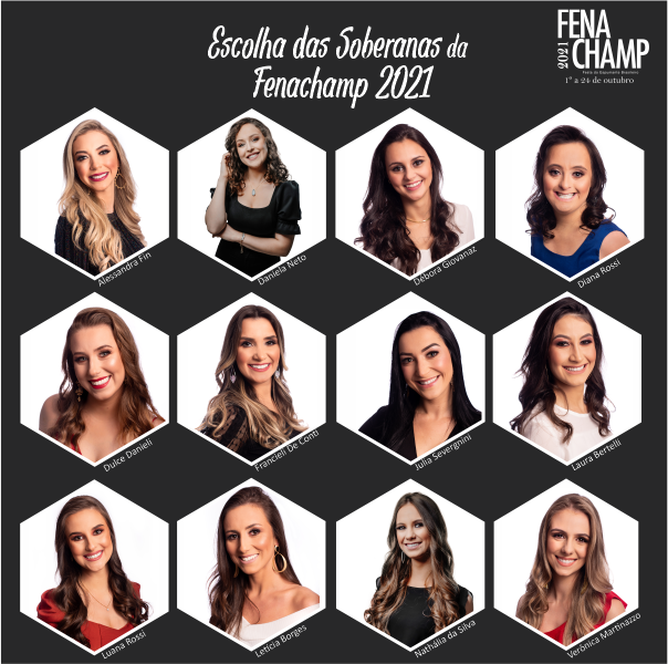 Fenachamp 2021 divulga vídeo com candidatas a soberanas do evento